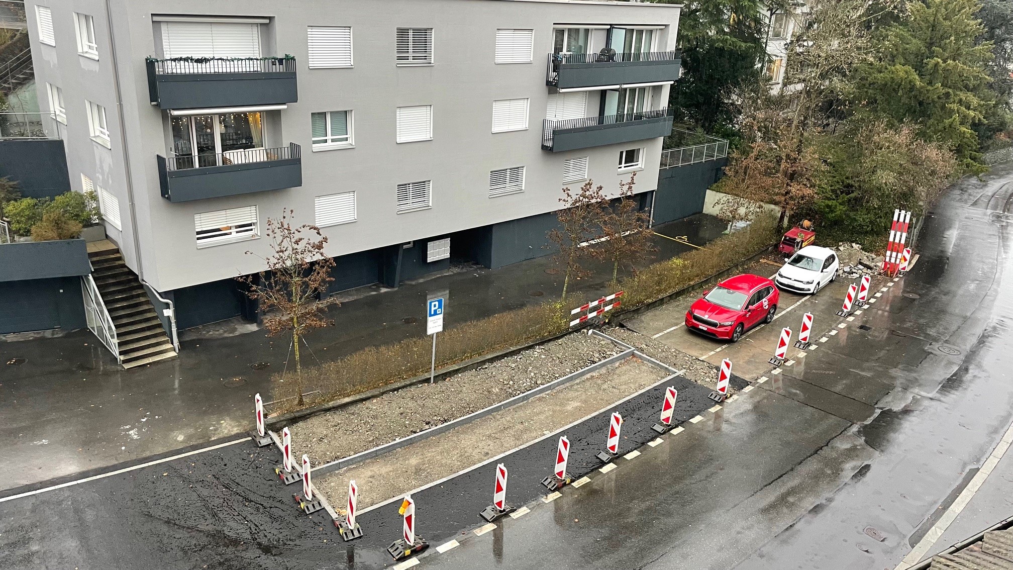 Entsiegelung Parkplätze St. Karlistrasse, Luzern