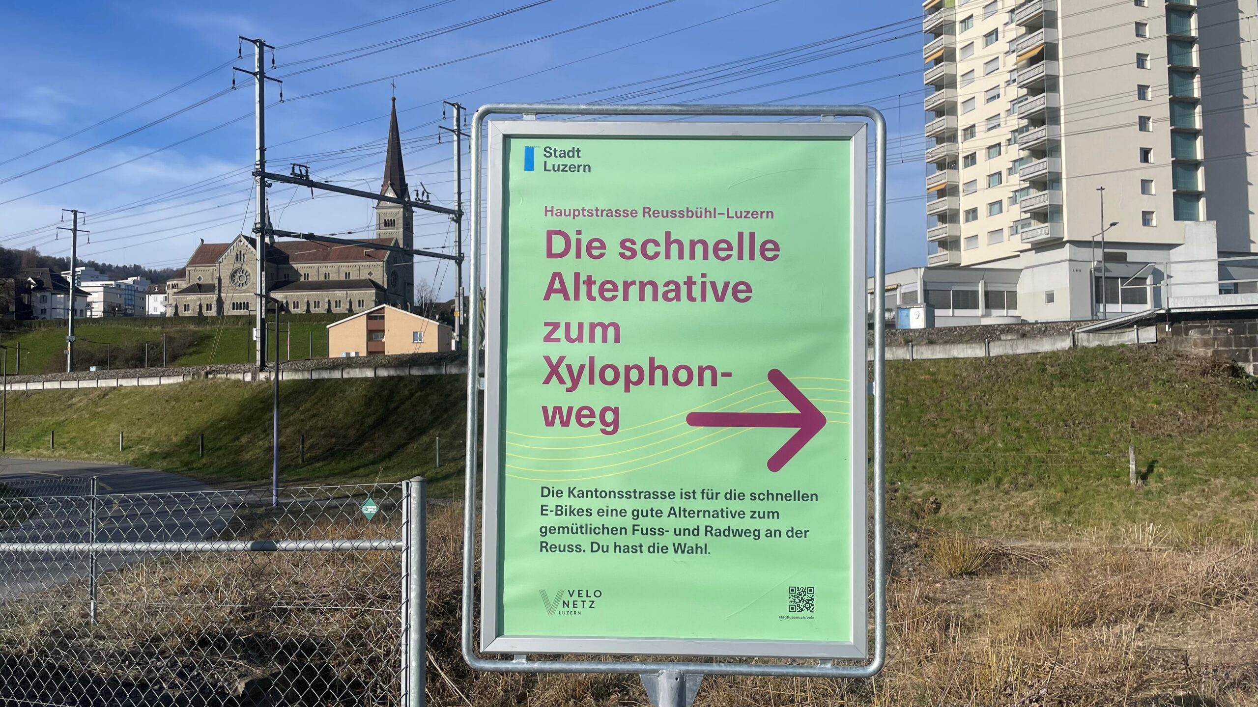 Stadt Luzern, Velonetz