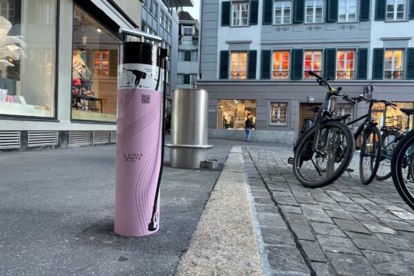 Velopumpe Stadt Luzern Mühlenplatz