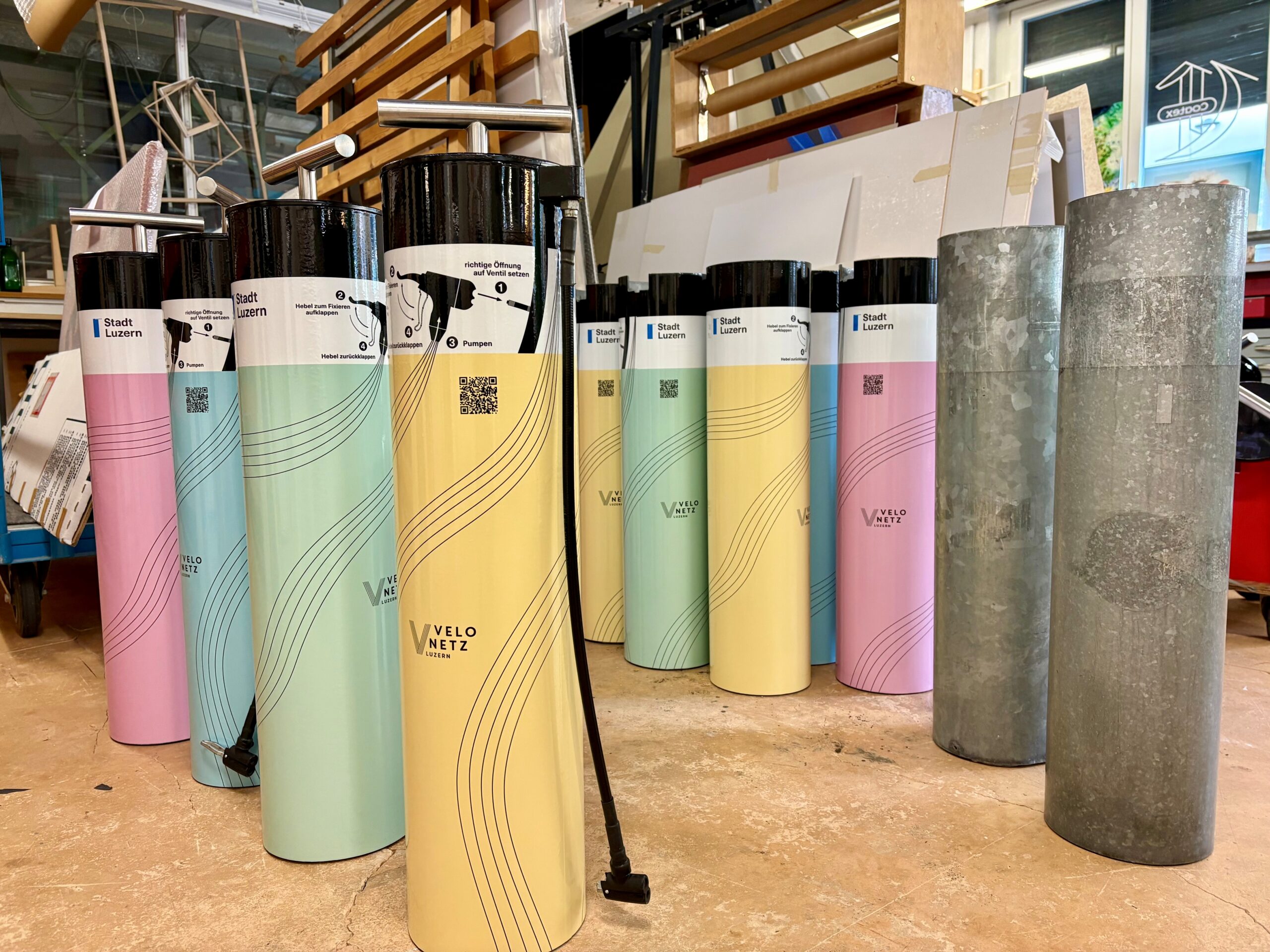 Velopumpen Stadt Luzer