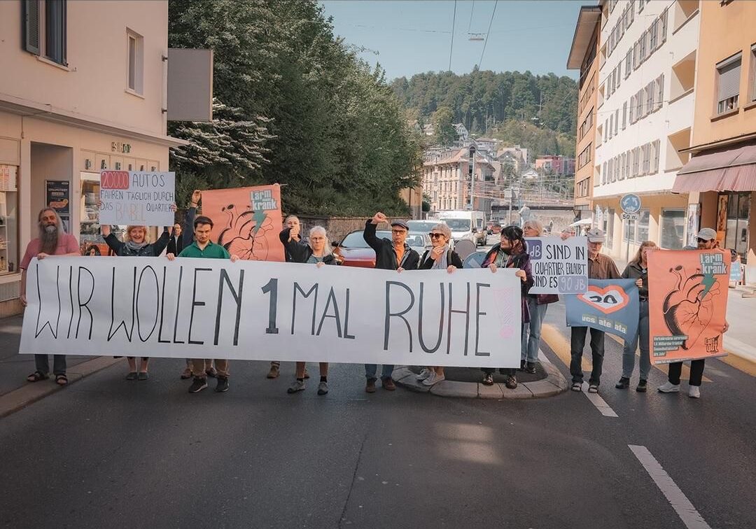 Tag gegen Lärm, Baselstrasse Luzern